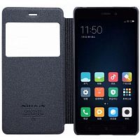 купить Чехол-книжка Nilkin Sparkle Gray для Xiaomi Redmi 4 Pro (Серый) в Адлере